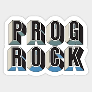 PROG ROCK Sticker